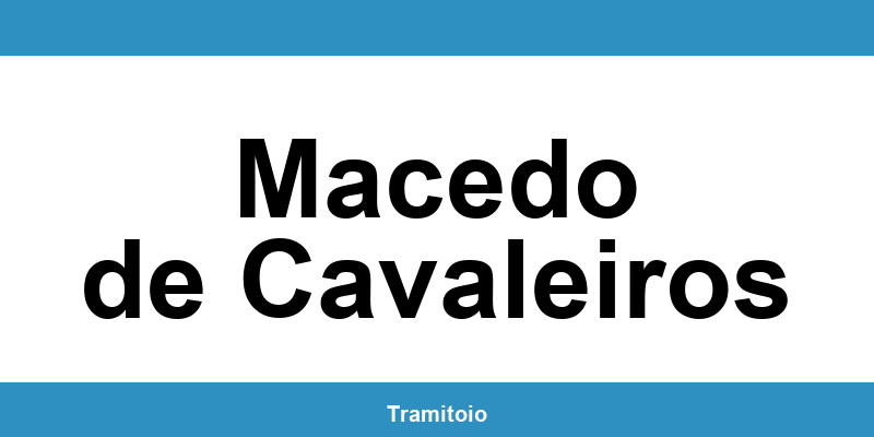 Contactos do Serviço de Finanças de Macedo de Cavaleiros